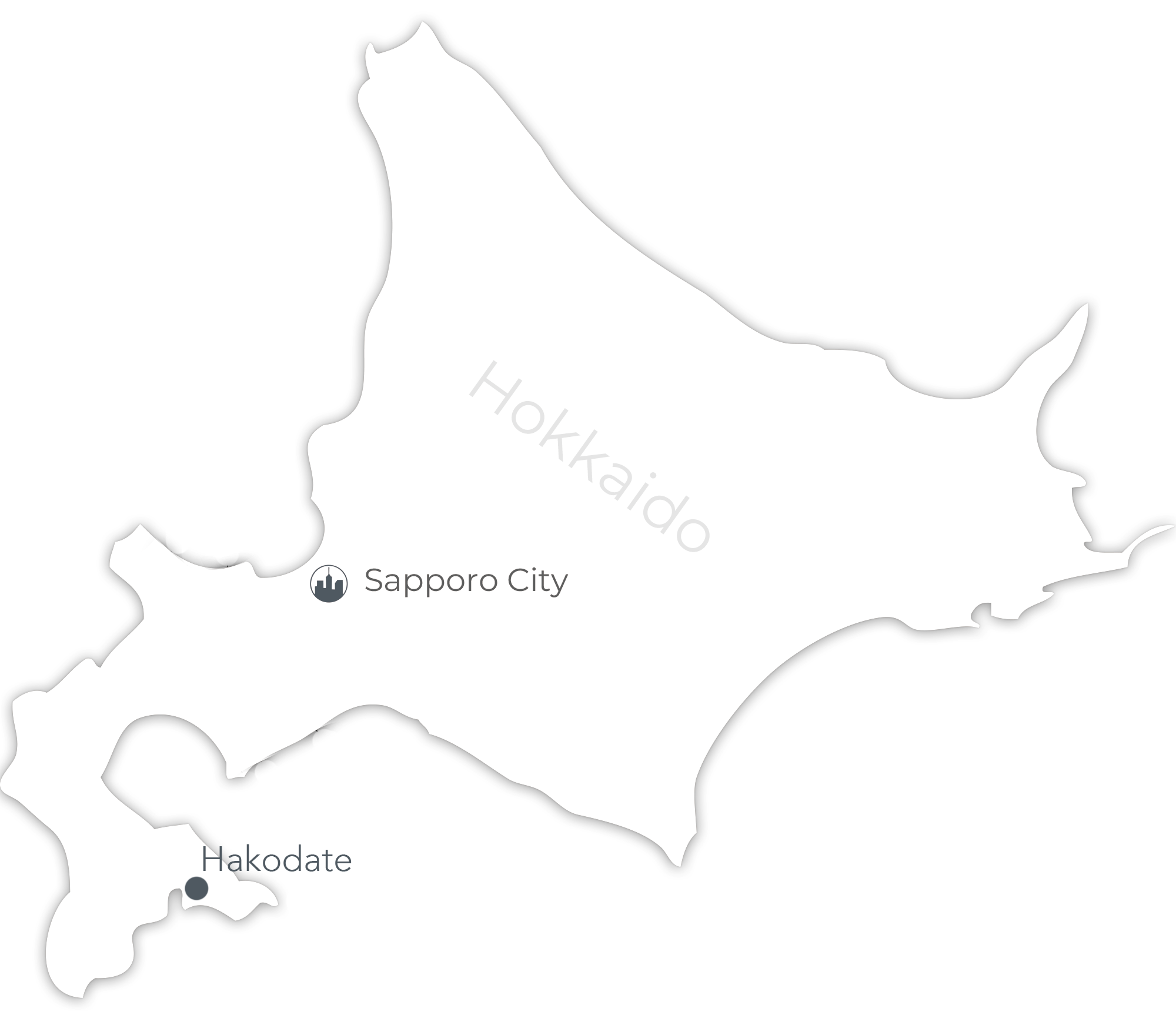 MIJ Hakodate delivery map
